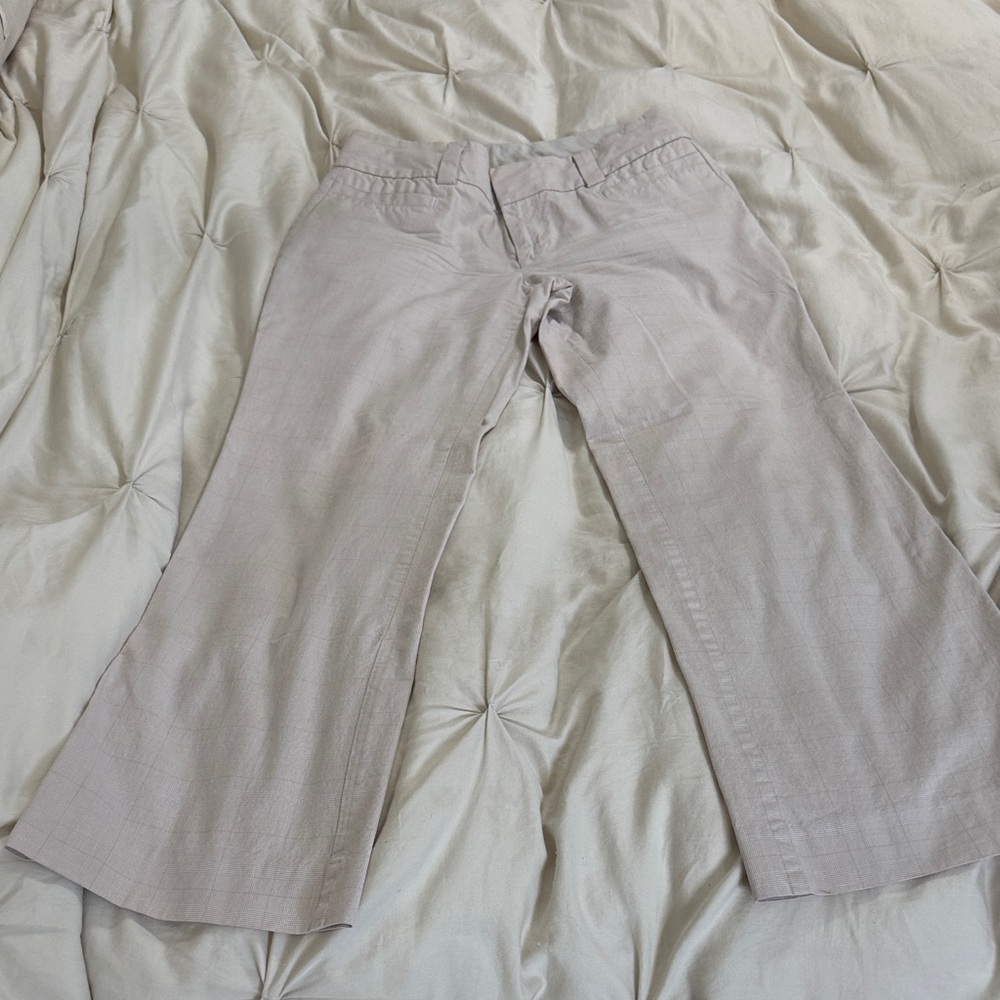 GAP Women's Wide Leg Pants - Light Beige